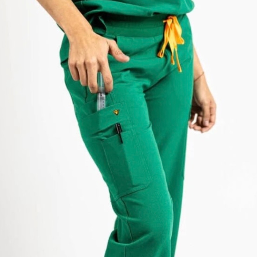 Poppy Scrubs Green Women's Pants